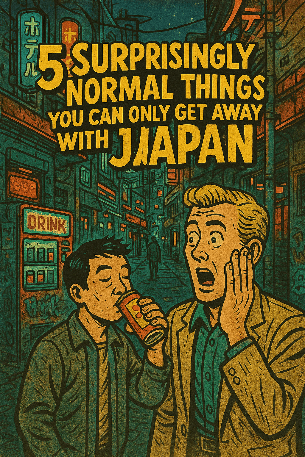 5 Surprisingly Normal Things You Can Only Get Away With in&nbsp;Japan
